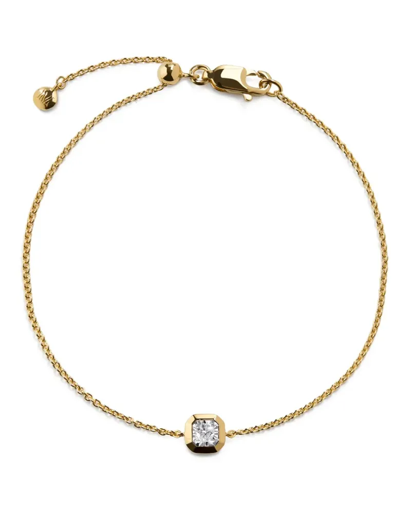 Monica Vinader Asscher Diamond Armband - Gold Gold