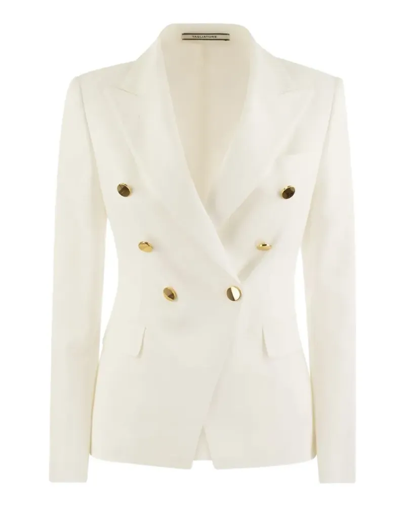 Tagliatore Doppelreihiger Alicya Blazer - Weiß Weiß