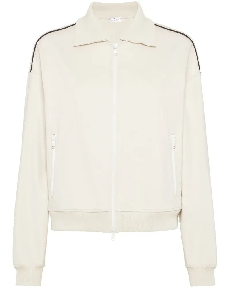Brunello Cucinelli Sportjacke mit Monili-Detail - Nude Nude