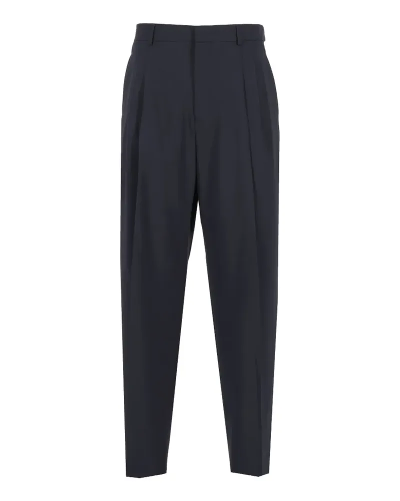 Emporio Armani Plissierte Hose - Blau Blau
