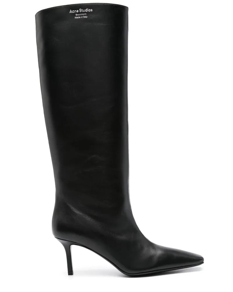 Acne Studios Stiefel 80mm - Schwarz Schwarz