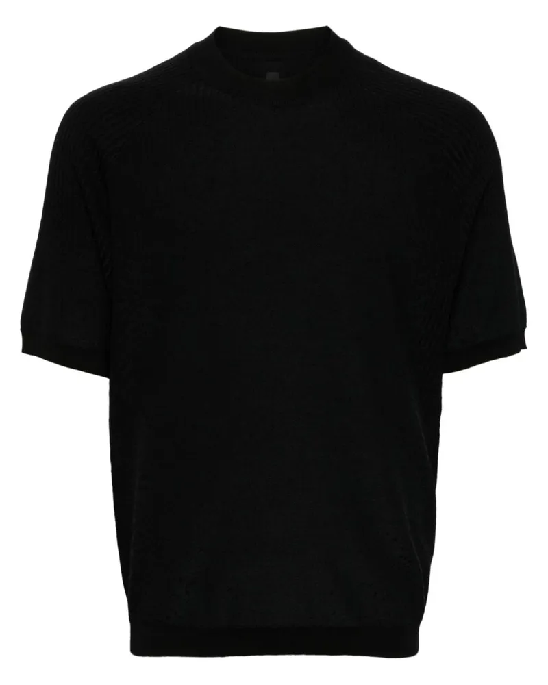 Nike Gestricktes Esc T-Shirt - Schwarz Schwarz