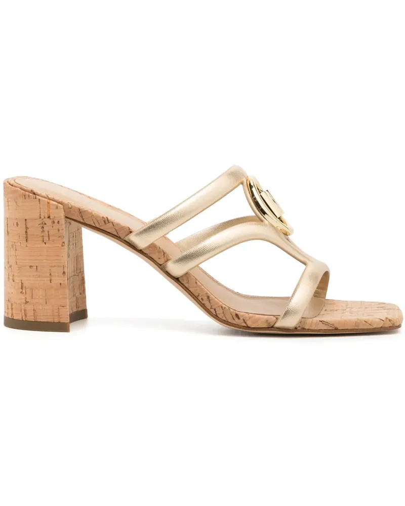 Michael Kors Hampton Sandalen 90mm - Gold Gold