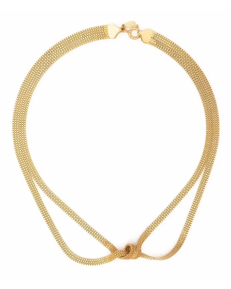 Wouters & Hendrix Serpentine Halskette - Gold Gold