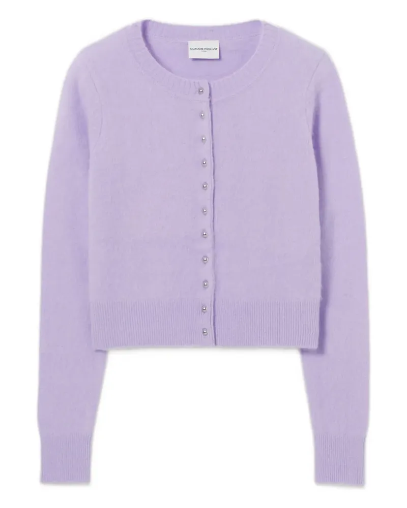 Claudie Pierlot button-up wool cardigan - Violett Violett