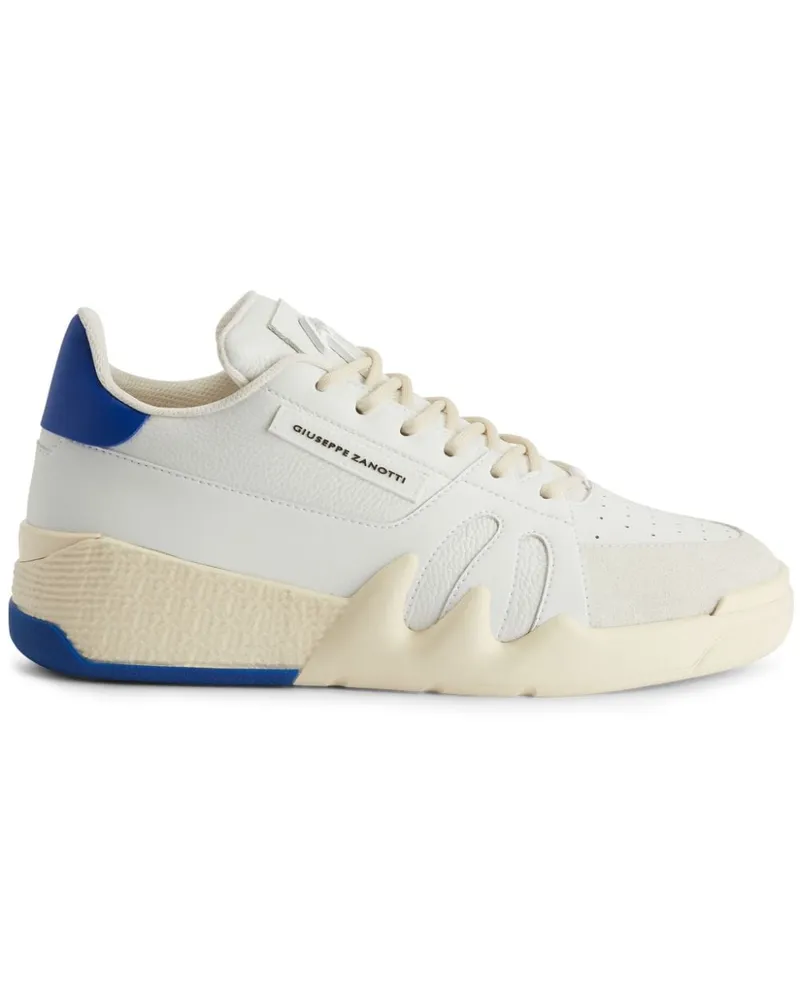 Giuseppe Zanotti Talon Sneakers mit Kontrasteinsätzen - Weiß Weiß
