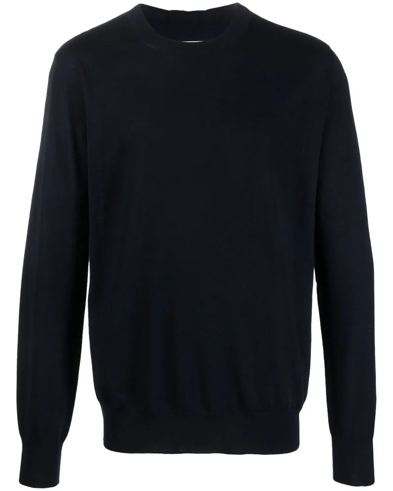 Jil Sander Pullover mit Rundhalsausschnitt - Blau Blau