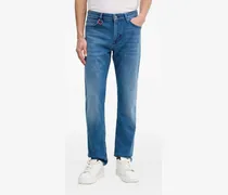 Jeans mit geradem Bein - Blau