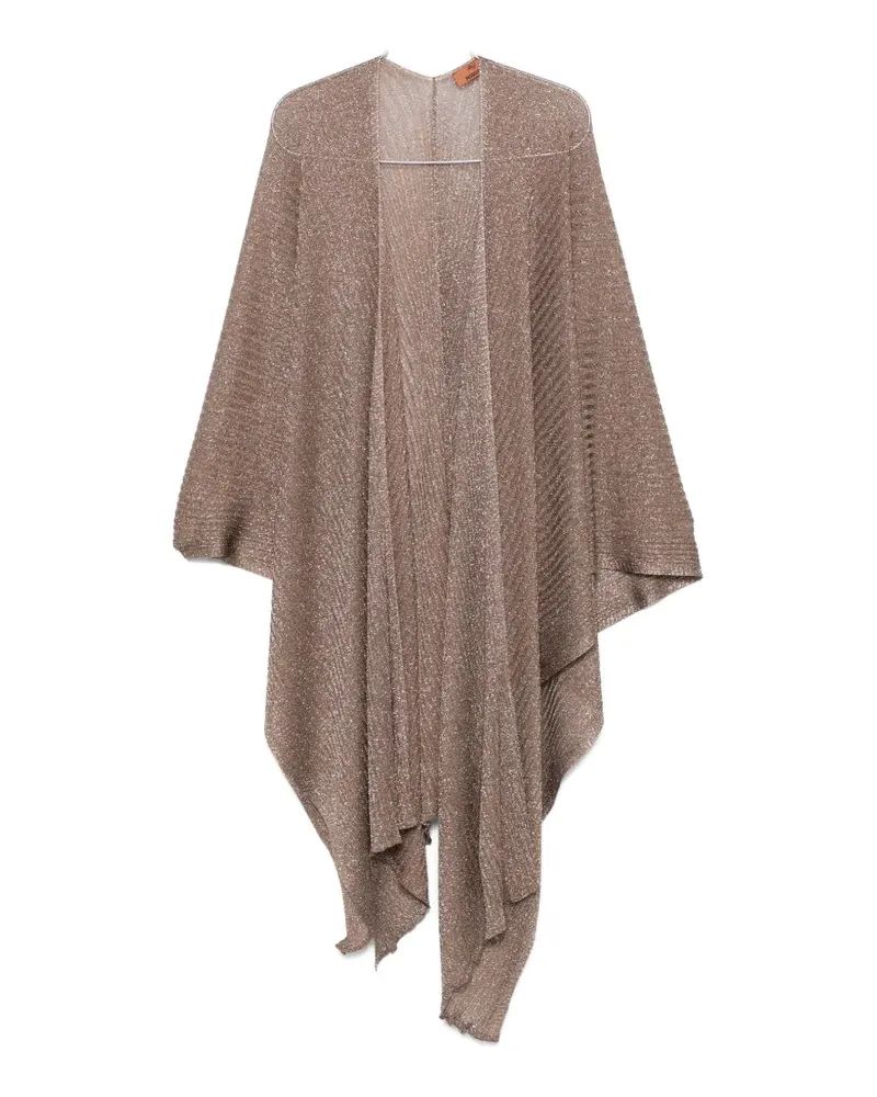Missoni Schal im Metallic-Look - Braun Braun