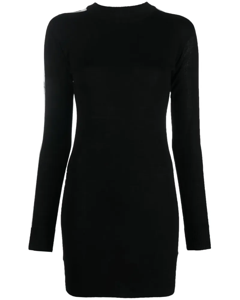 Chiara Ferragni Kleid mit Logo - Schwarz Schwarz