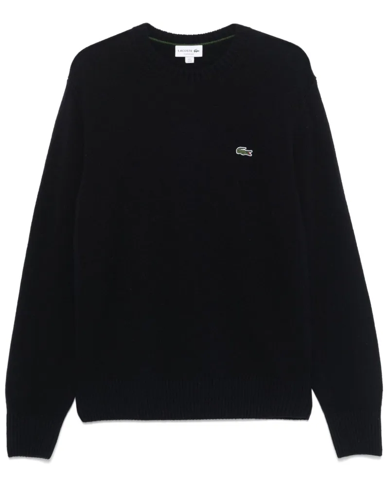 Lacoste Pullover mit rundem Ausschnitt - Blau Blau