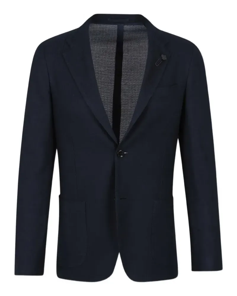 LARDINI Einreihiges Sakko - Blau Blau