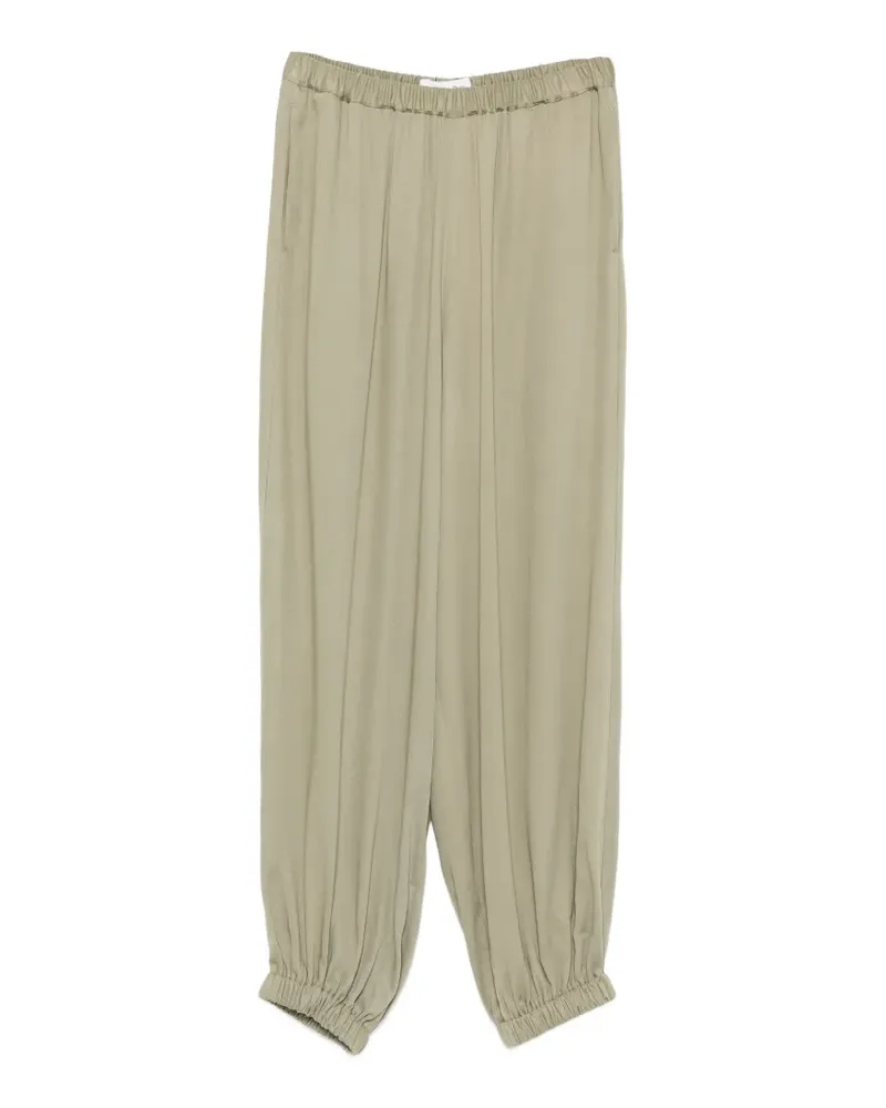 FRANKIE Shop Isola elastic-waistband trousers - Grün Grün