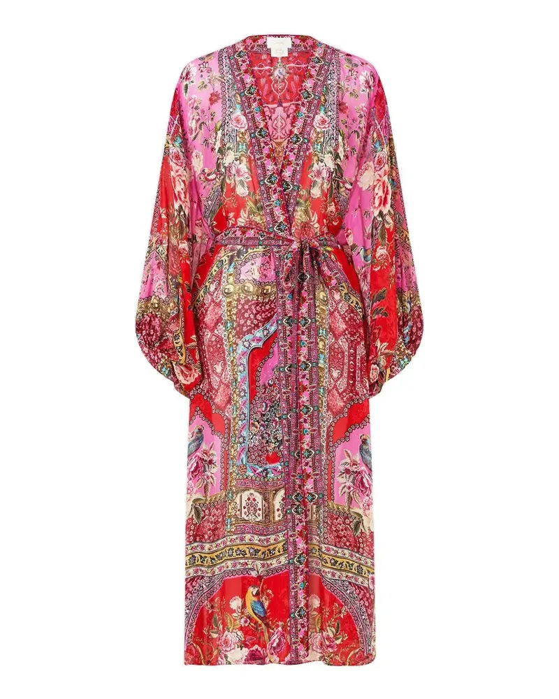 Camilla wide-sleeve jacket - Rot Rot