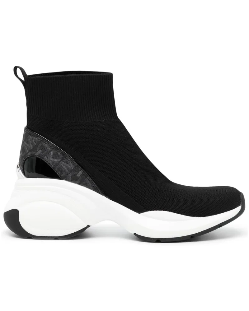 Michael Kors Zumma Sock-Sneakers - Schwarz Schwarz