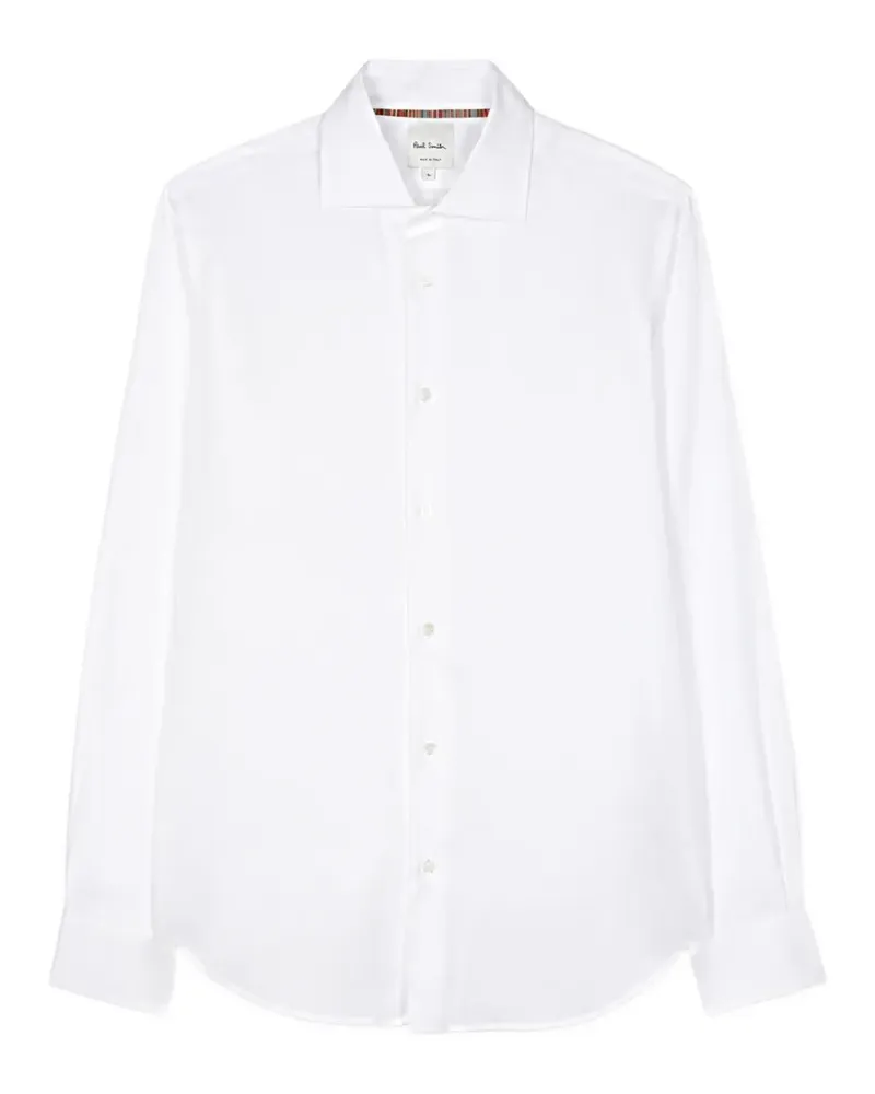 Paul Smith S/C Hemd - Weiß Weiß