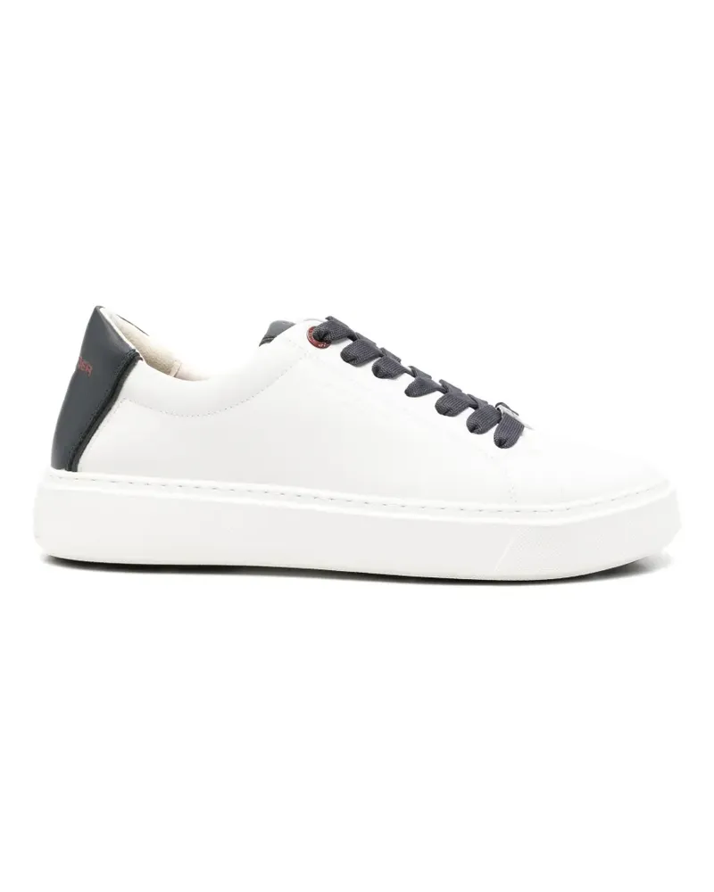Alexander Smith London Man Sneakers mit Logo - Weiß Weiß