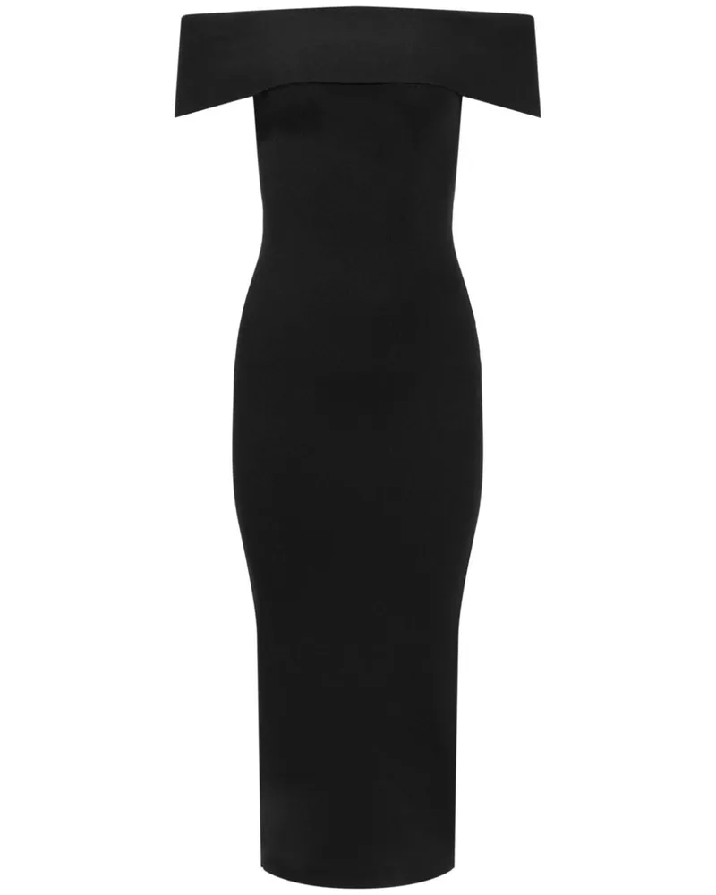 Altuzarra Schulterfreies Marceau Kleid - Schwarz Schwarz