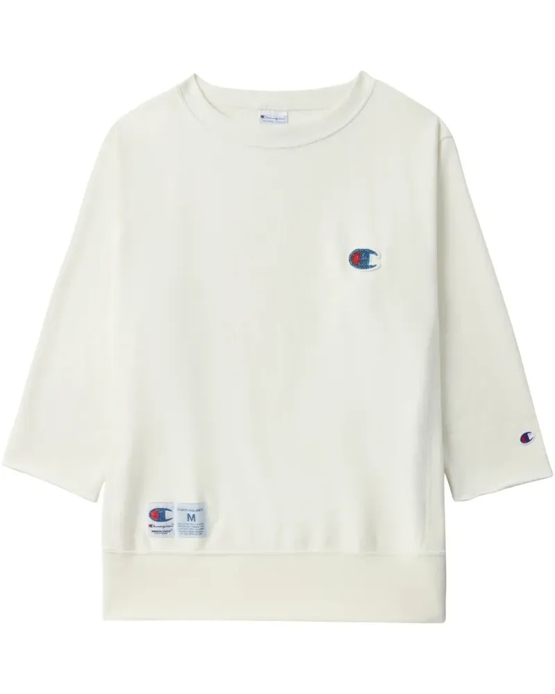 Undercover Sweatshirt mit Logo-Patch - Weiß Weiß