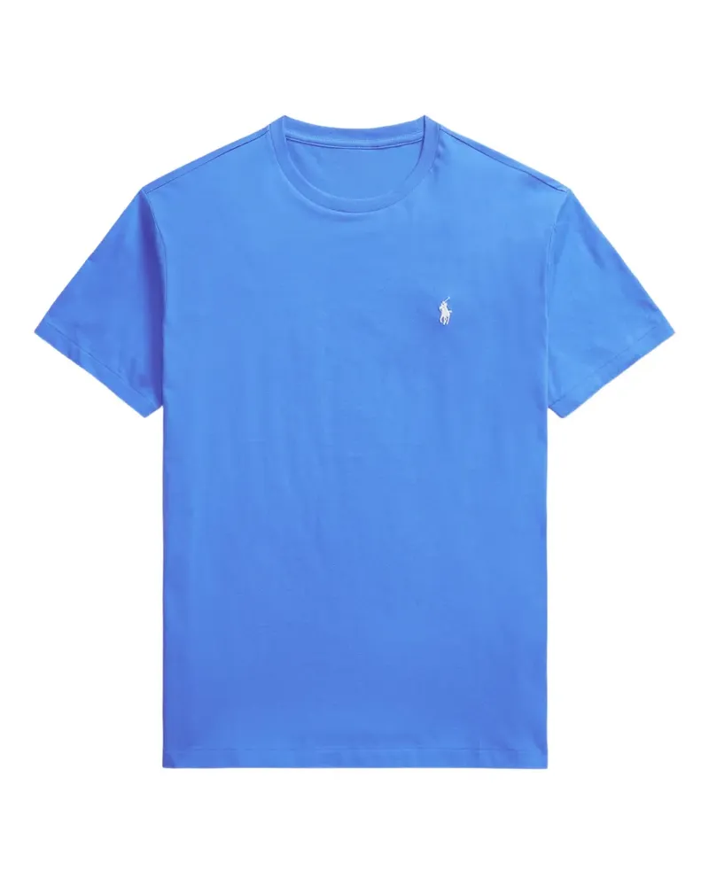 Ralph Lauren embroidered-logo t-shirt - Blau Blau