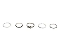 Set aus fünf Ringen