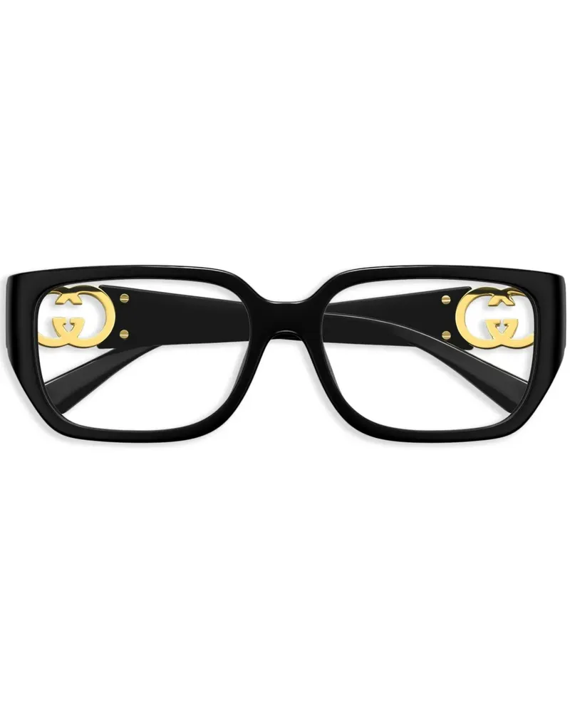 Gucci GG1694OA Brille mit eckigem Gestell - Schwarz Schwarz
