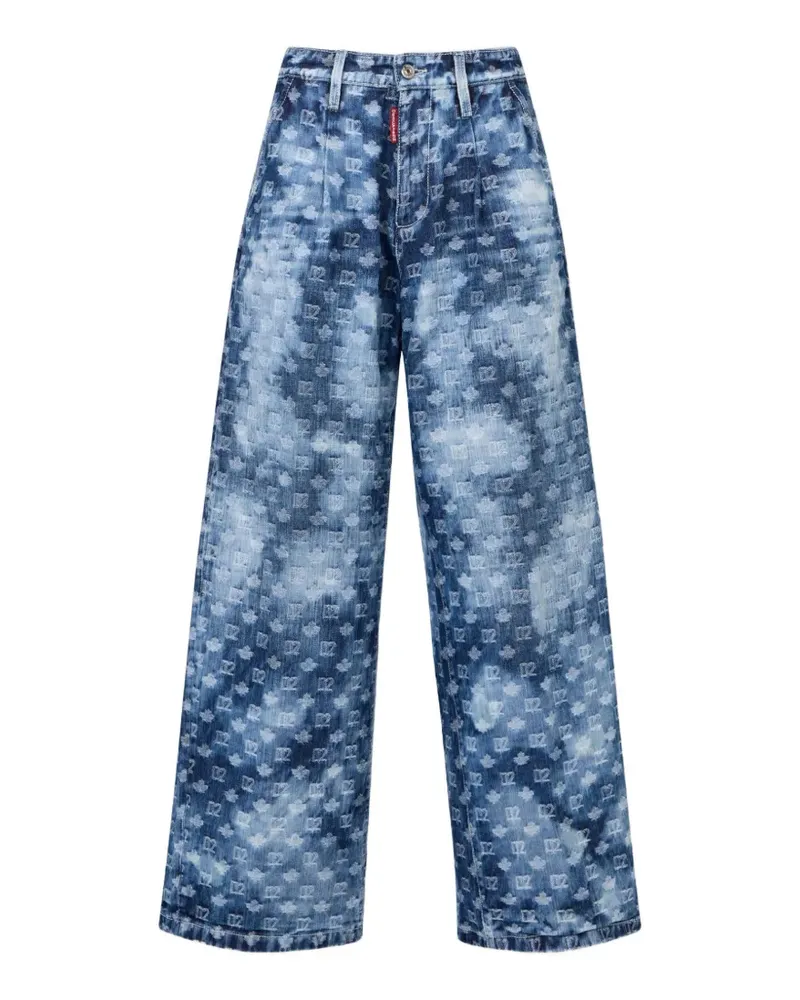 Dsquared2 Monogram Big Man Jeans - Blau Blau