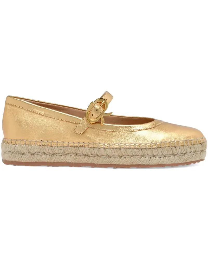 Gianvito Rossi Elda Espadrilles - Gold Gold