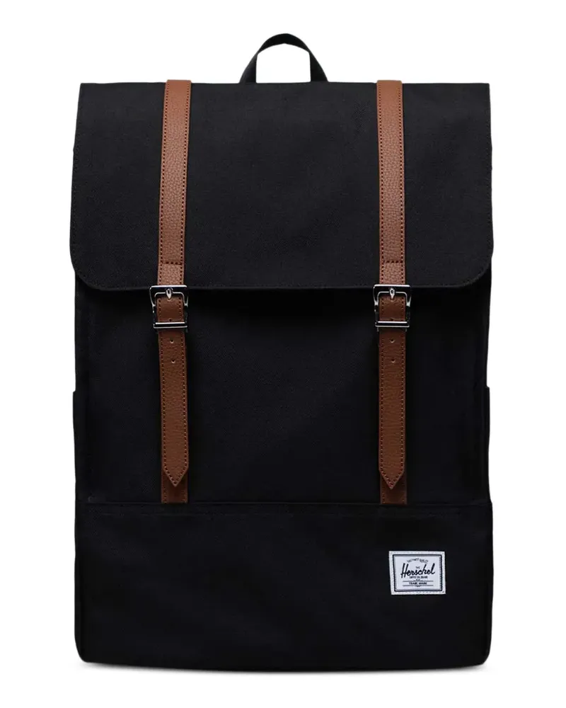 Herschel Supply Co. Survey Rucksack mit Schnallenriemen 20L - Schwarz Schwarz
