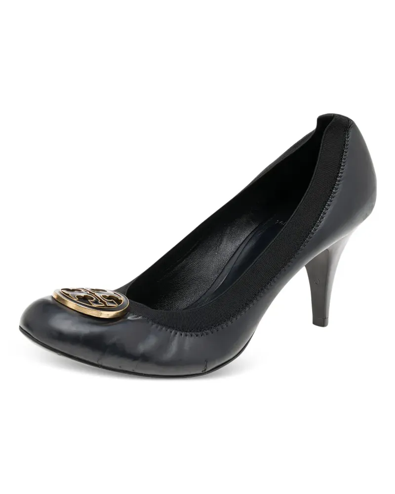 Tory Burch Caroline logo-plaque pumps - Schwarz Schwarz