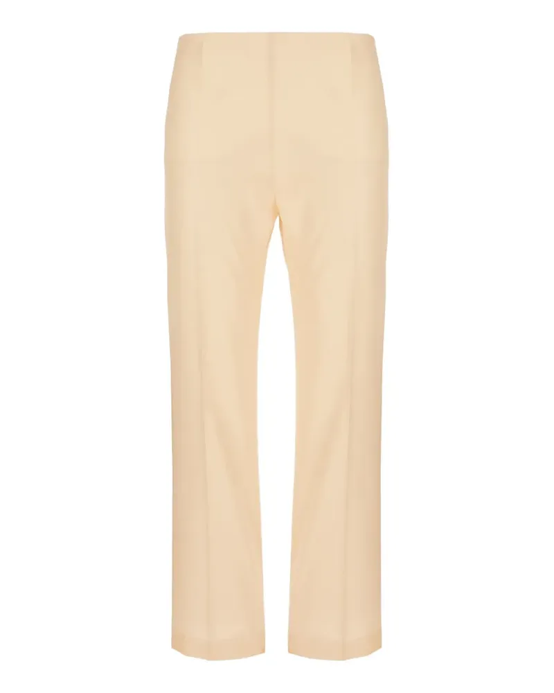 Alberta Ferretti silk trousers - Nude Nude