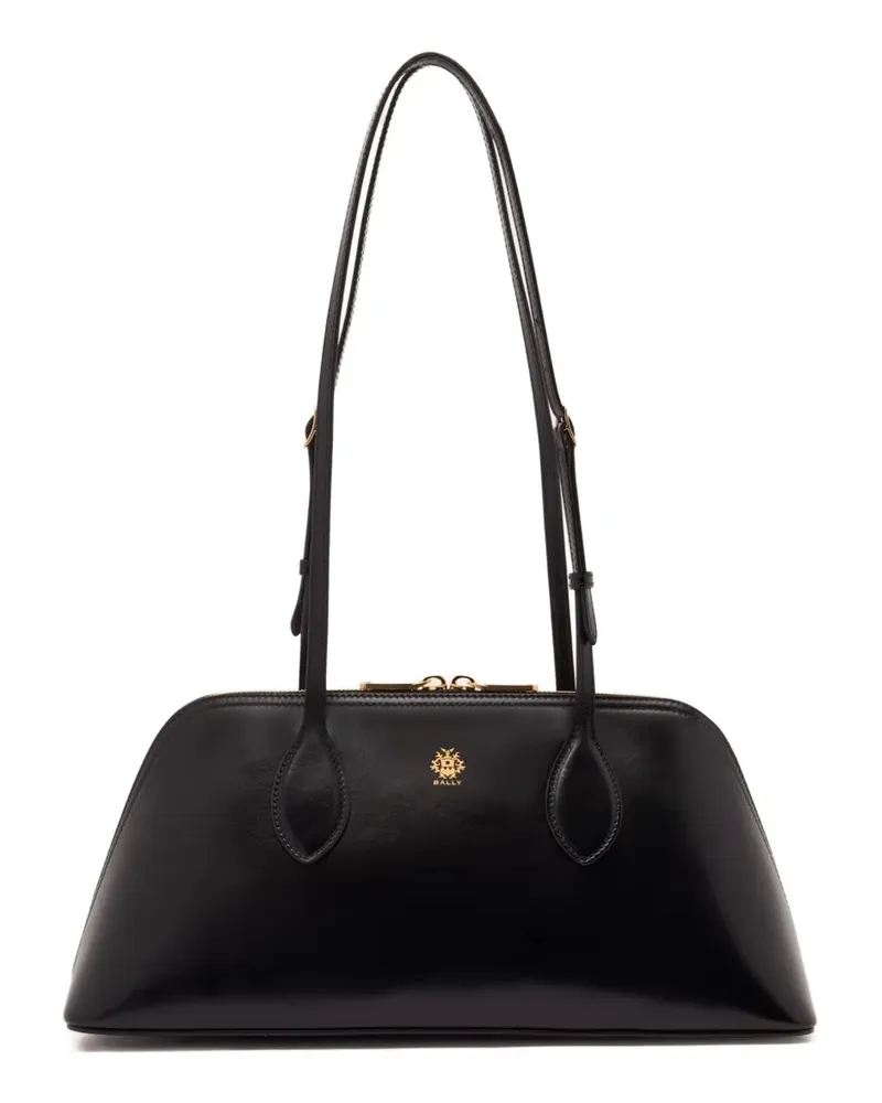 Bally Praline Schultertasche - Schwarz Schwarz