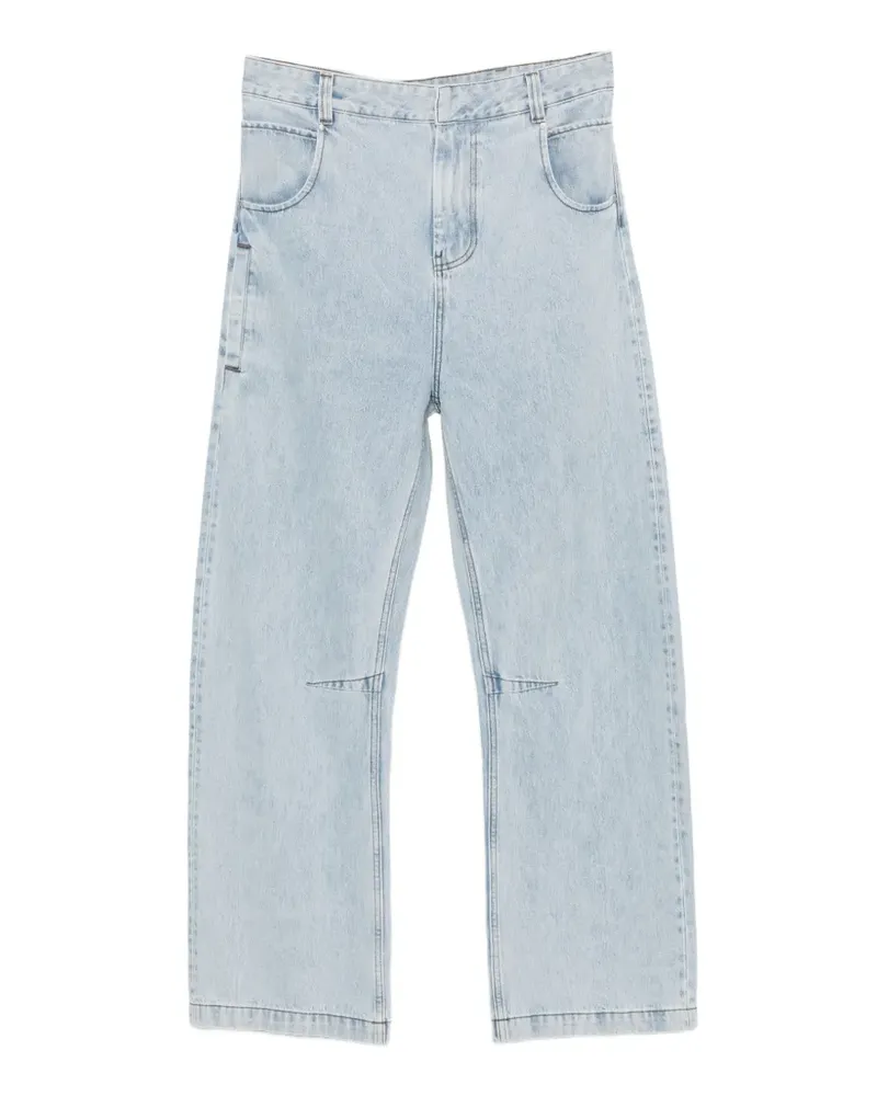 Entire Studios Gem Jeans mit Logo-Patch - Blau Blau