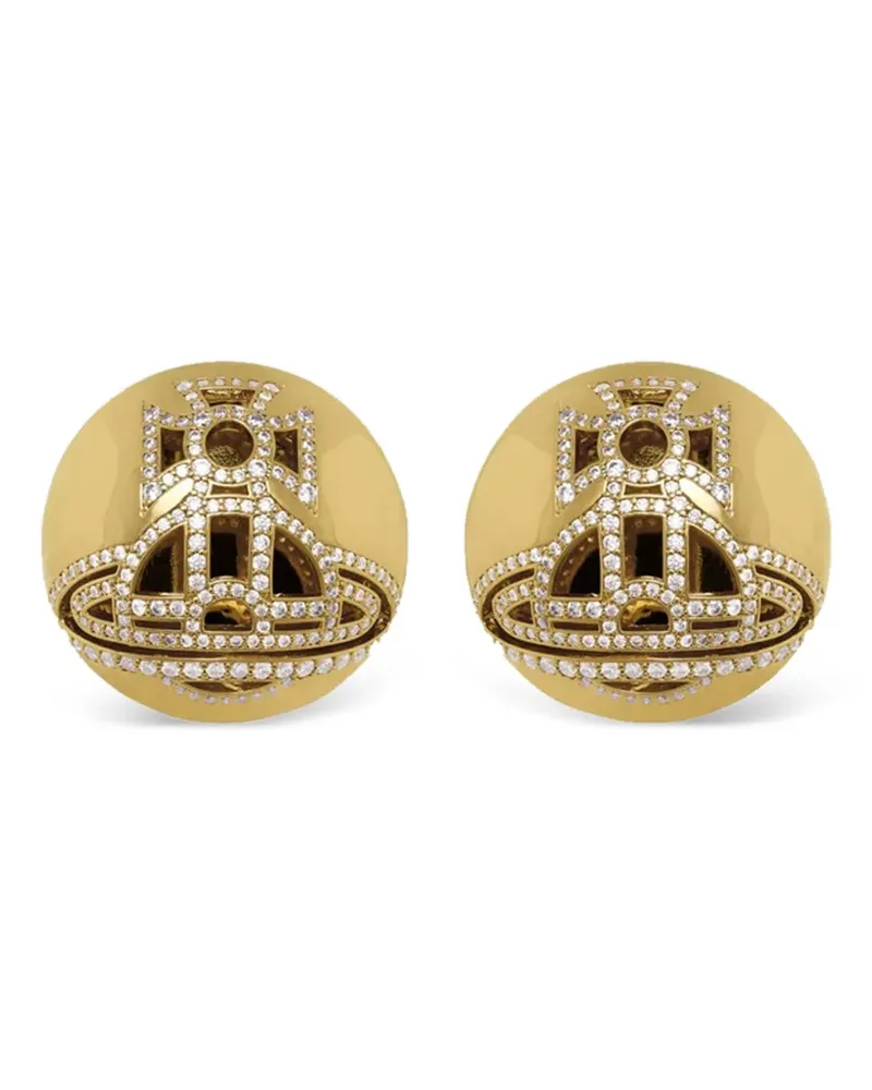 Vivienne Westwood Lennie orb earrings - Gold Gold
