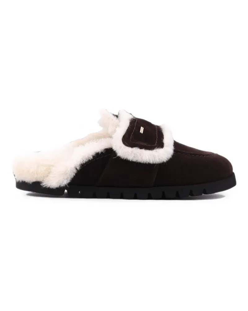 Nubikk Teddy Furry Slip-On-Slipper - Braun Braun