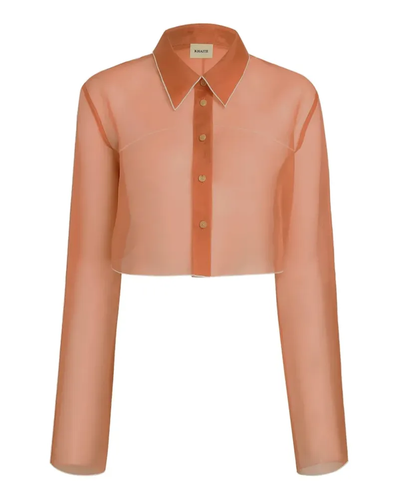 KHAITE Fritz top - Orange Orange