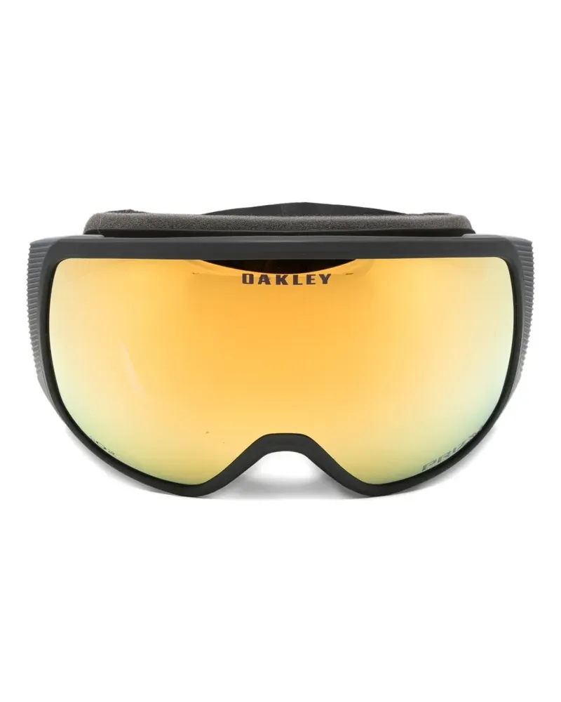 Oakley Mittelgroße Flight Tracker Skibrille - Schwarz Schwarz