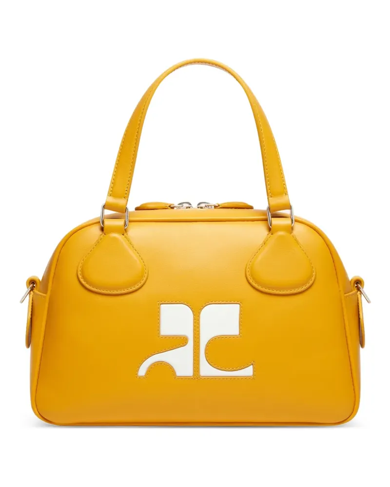 Courrèges Reedition Bowlingtasche - Gelb Gelb