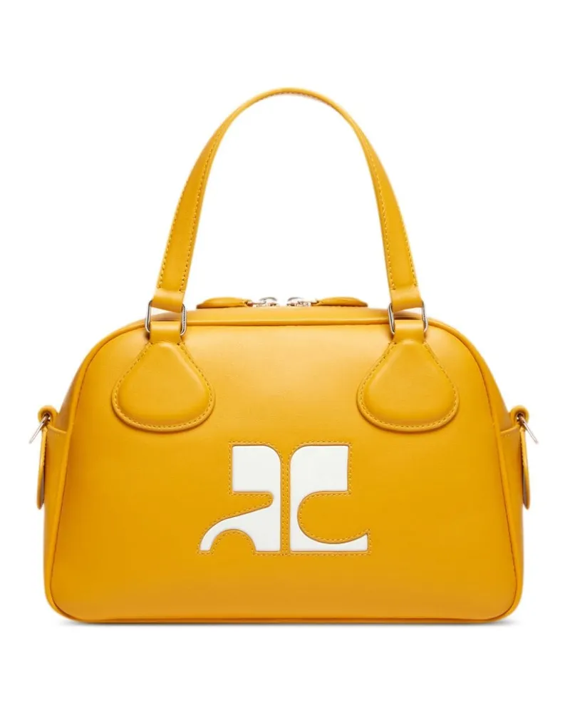 Courrèges Reedition Bowlingtasche - Gelb Gelb