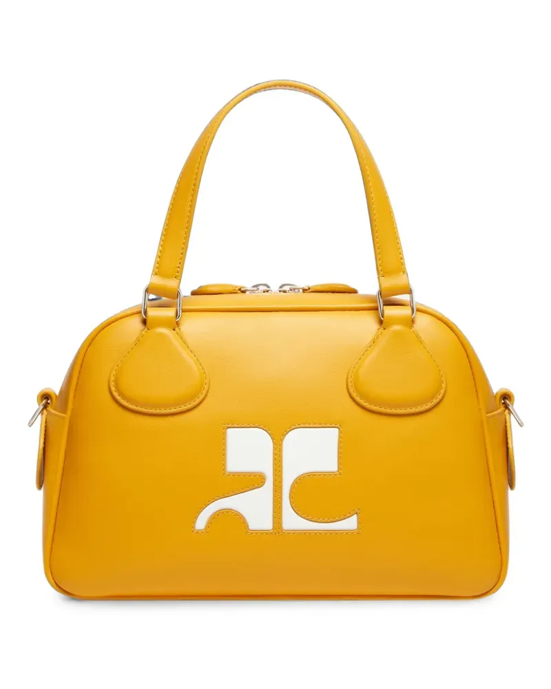 Courrèges Reedition Bowlingtasche - Gelb Gelb