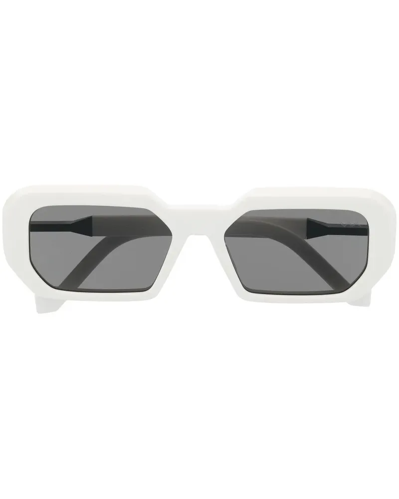 VAVA EYEWEAR Sonnenbrille mit eckigem Gestell - Weiß Weiß