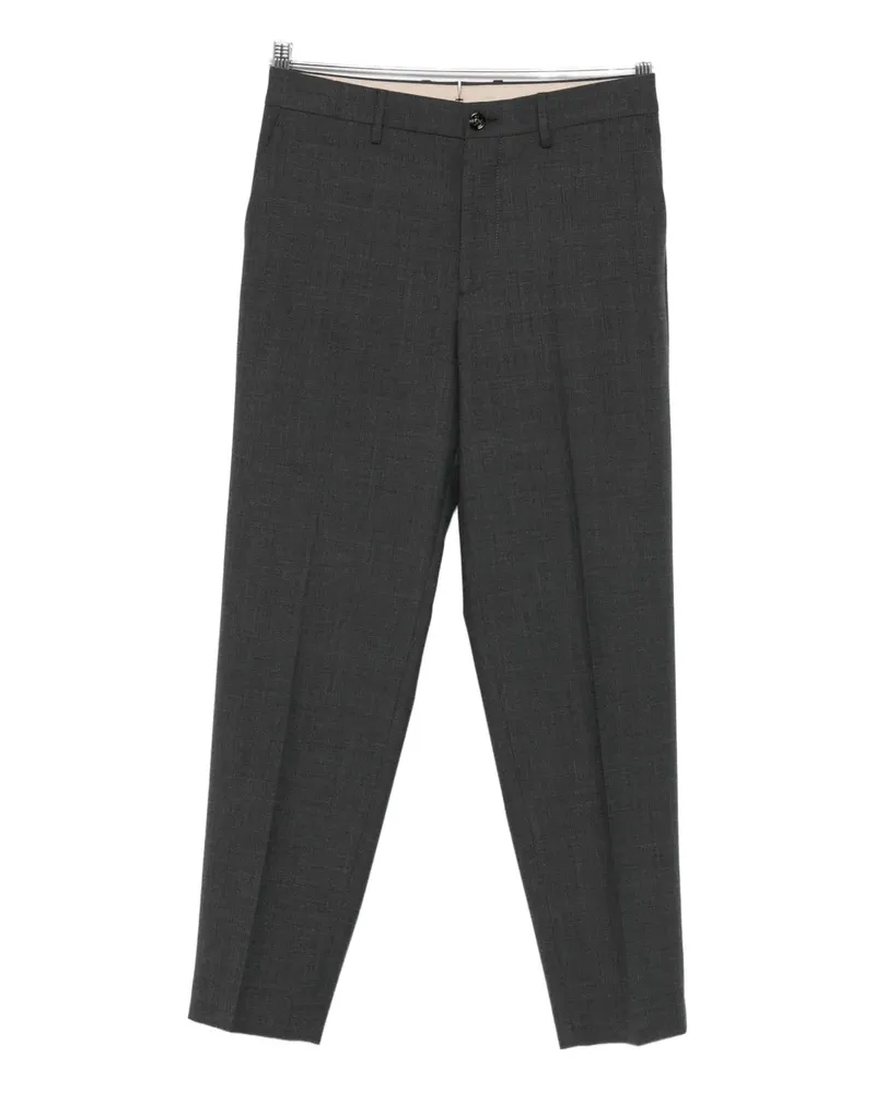 Berwich pressed-crease trousers - Grau Grau