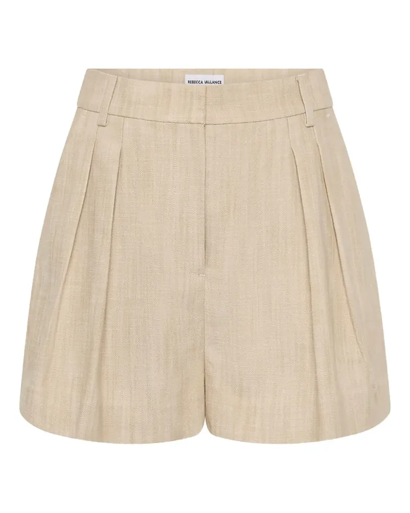 Rebecca Vallance Shorts mit Falten - Nude Nude