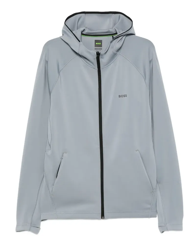 HUGO BOSS Kapuzenjacke mit Reißverschluss - Blau Blau