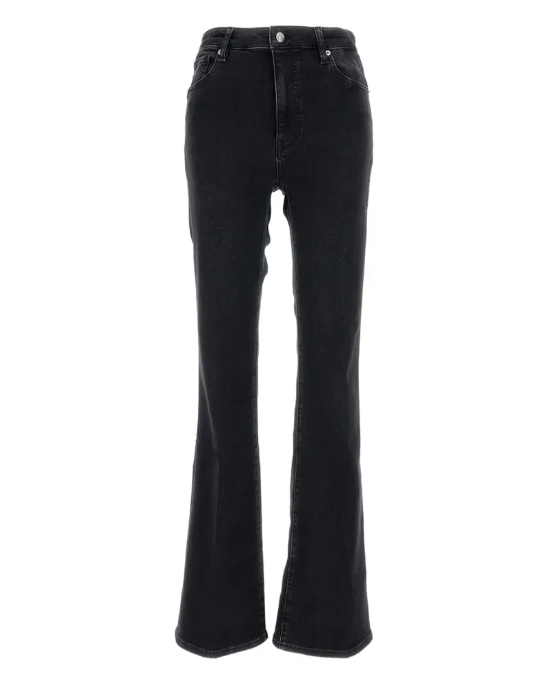 Frame Denim Ausgestellte Jeans - Schwarz Schwarz