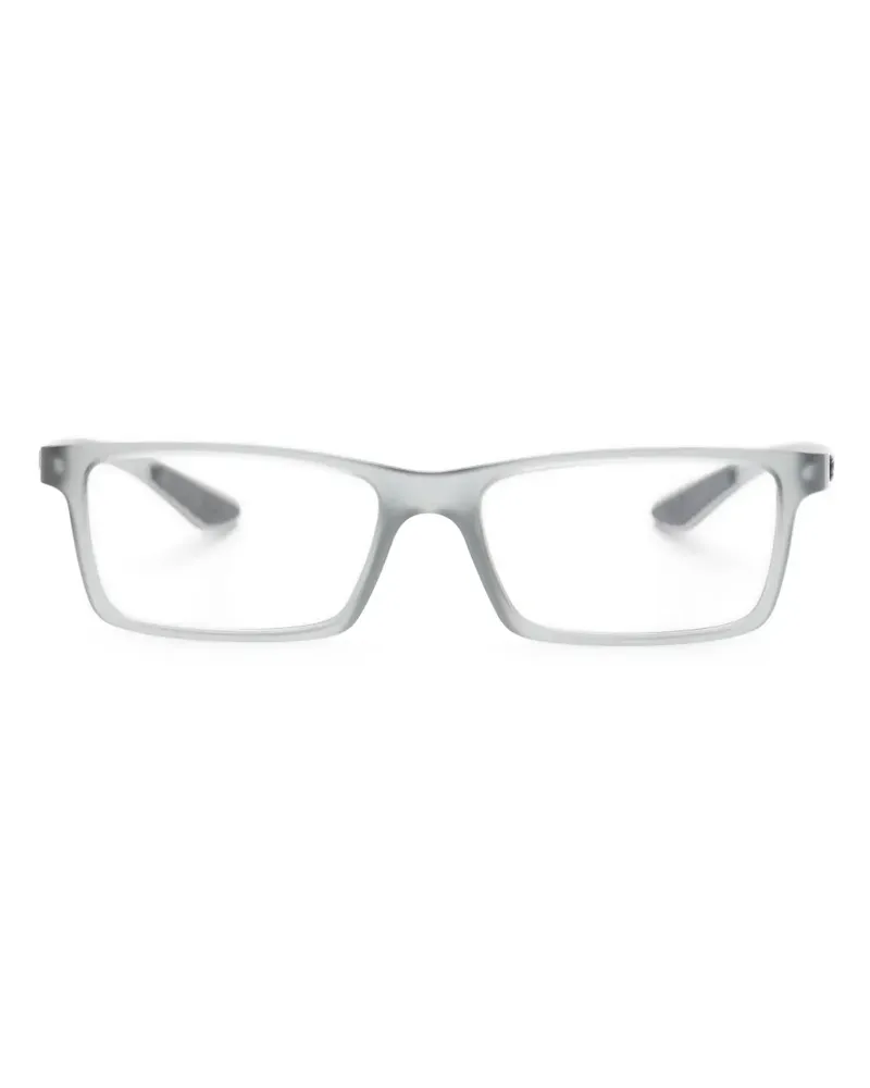 Ray Ban Brille mit eckigem Gestell - Grau Grau