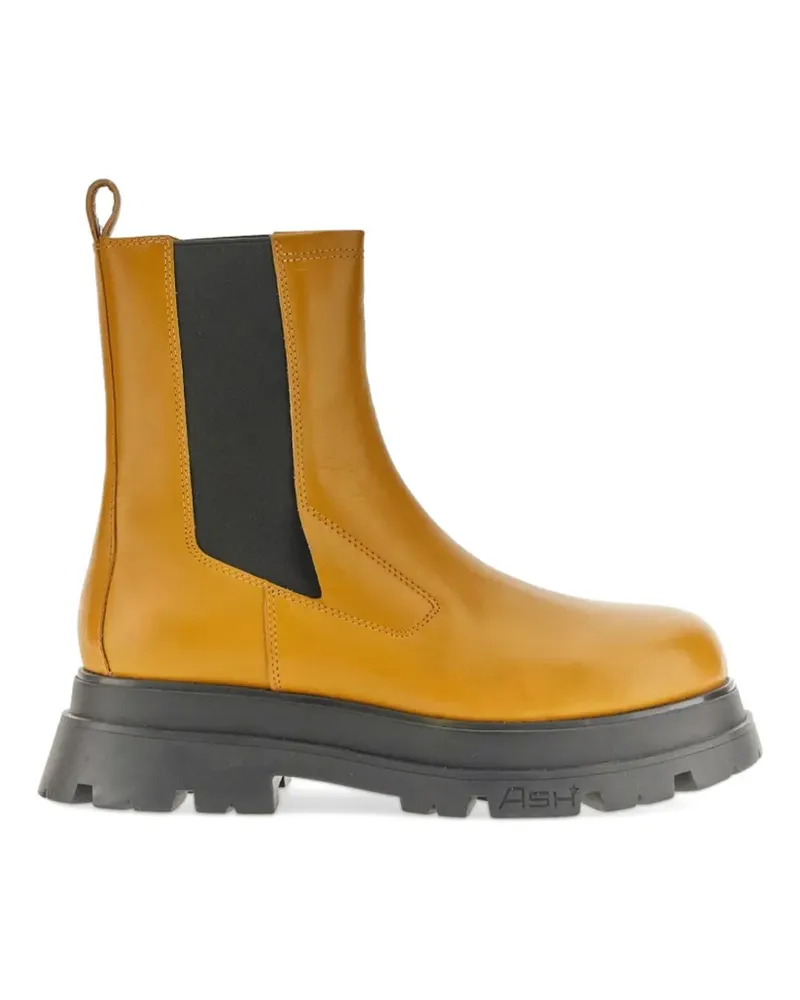 ash Sabot leather boots - Nude Nude