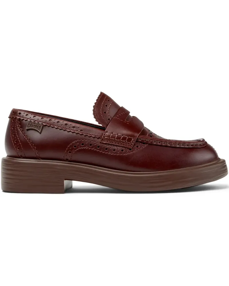 Camper Twins dean smooth penny loafers - Braun Braun