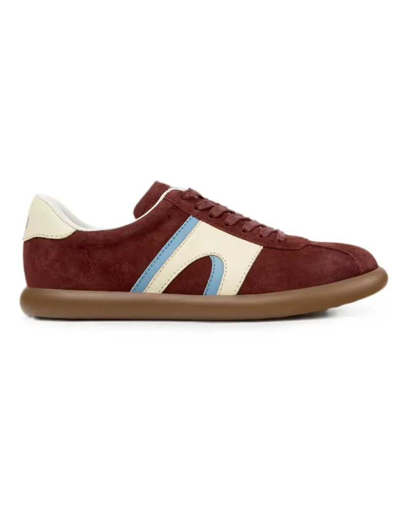 Camper Pelotas Soller Sneakers aus Nubukleder - Rot Rot