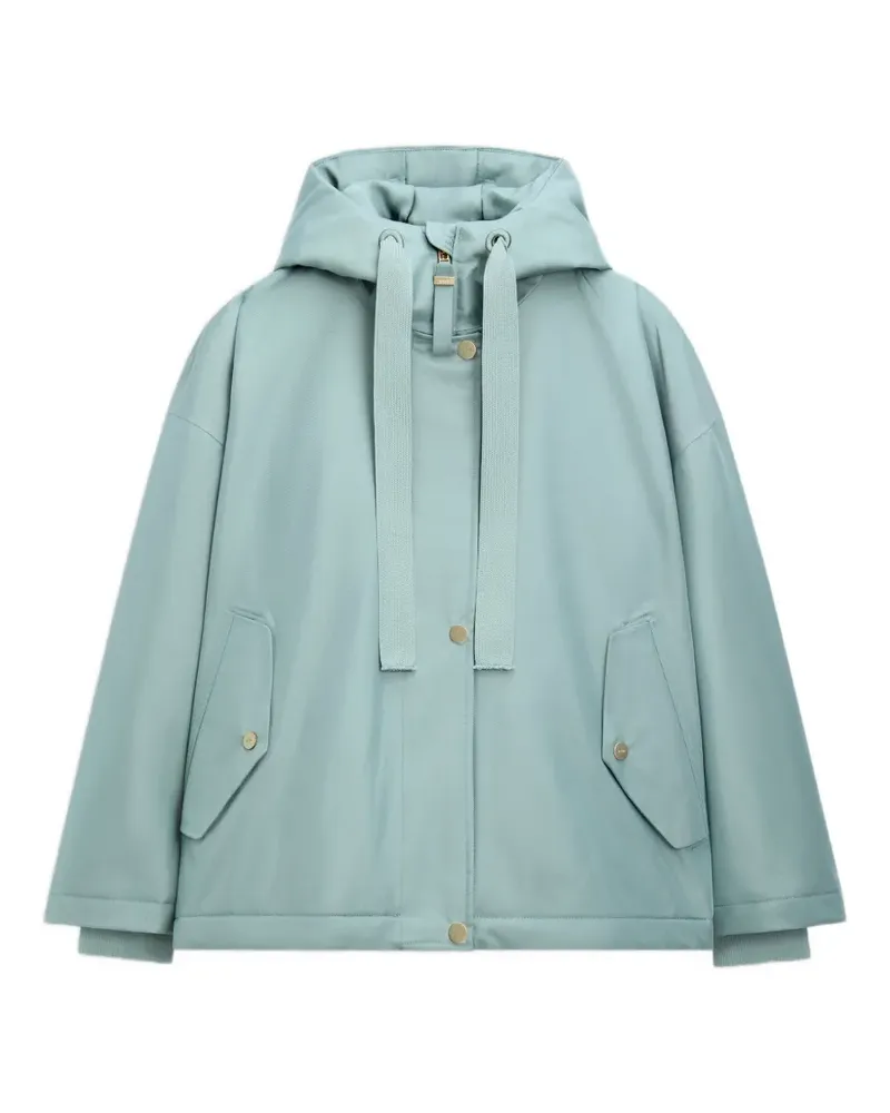 G-Lab Rosie hooded oversized jacket - Blau Blau